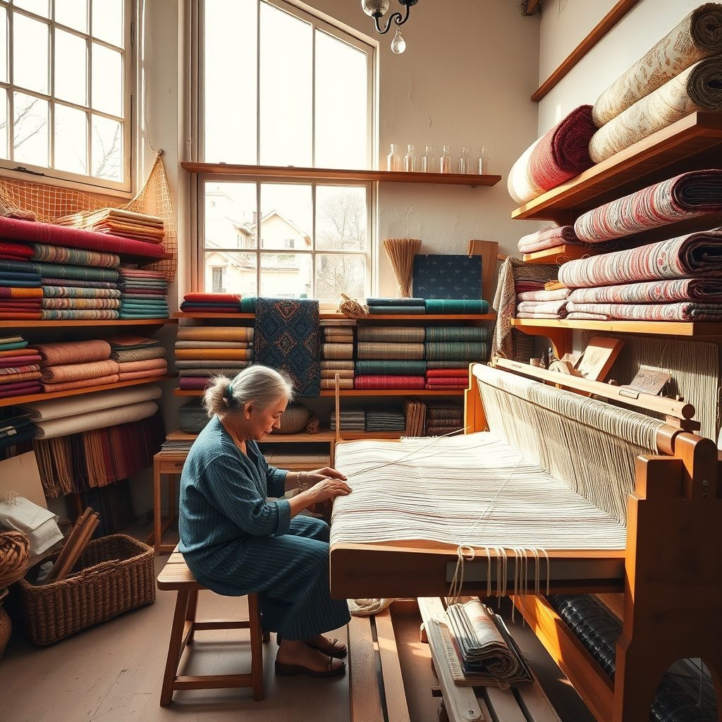 Artigiano al lavoro nel nostro atelier