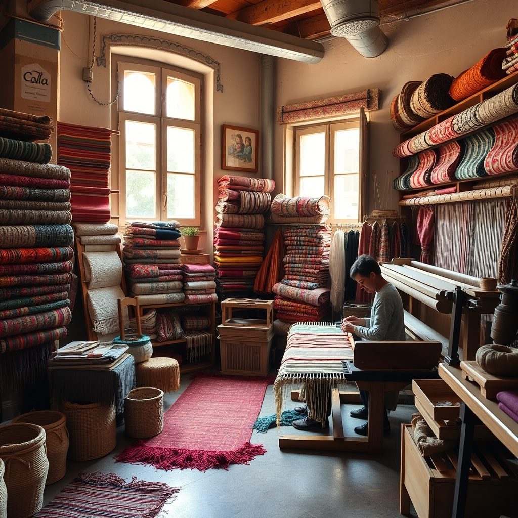 Campioni di tessuto Loomweave